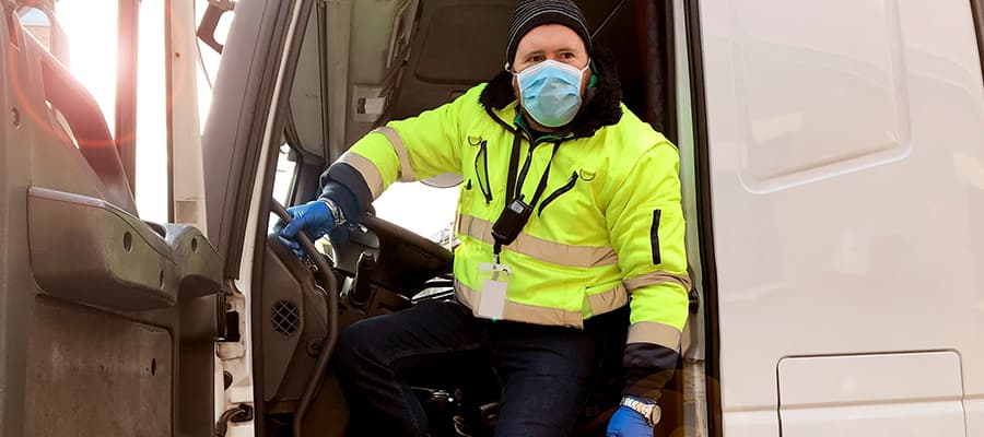 Medidas de protección a los transportistas ante el Coronavirus