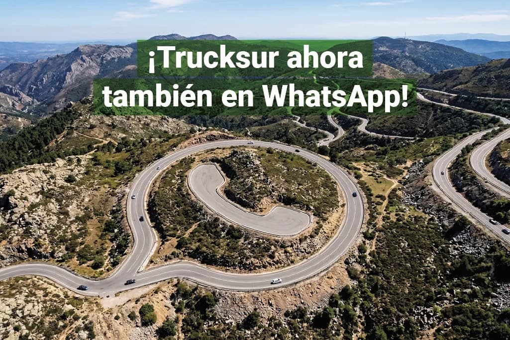 Trucksur lanza su canal de WhatsApp: información útil, directa y privada